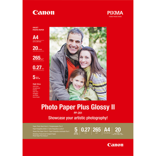 Original Canon Pp 201 A4 Photo Paper 20 Sheets