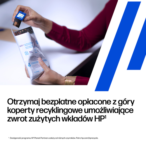 Oryginalny wkład tusz HP 304 zestaw czarny + trójkolorowy CMYK 3JB05AE