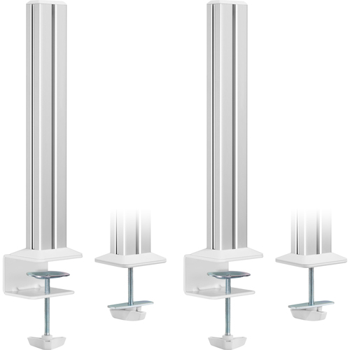 Product image: InLine Slatwall mounting columns aluminium, for table mounting Panel, set of 2