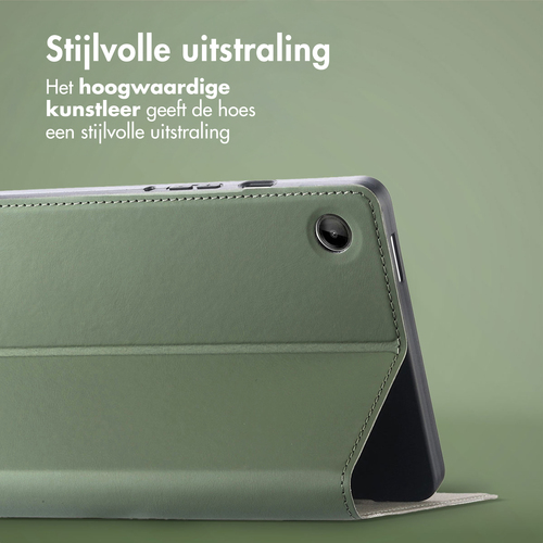 Accezz Classic Tablet Case Samsung Galaxy Tab A9 8.7 inch - Groen, afbeelding 2