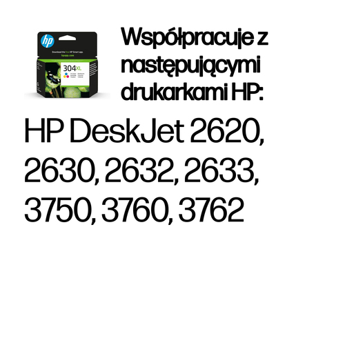 HP Inc. Tusz nr 304XL Kolor N9K07AE