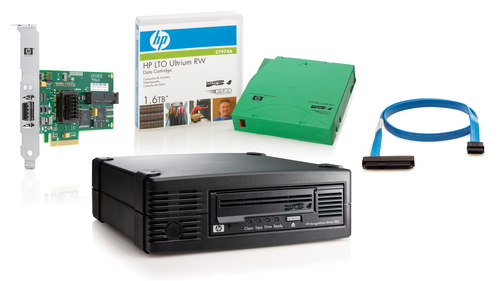 HP LTO-4 Ultrium 1760 SAS Int Drive/HBA and Cable for G6 Svr Bundle/Biz Protect