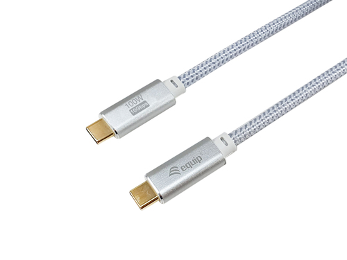 Equip Kabel USB-C 3.2 -> C St/St 3.00m 5A 4K/60Hz ws, afbeelding 2
