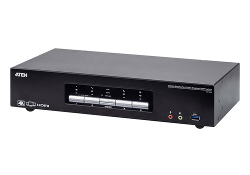 ATEN CS1964 KVM switch Black