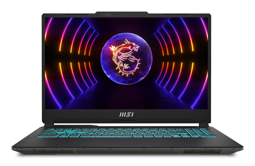 MSI Cyborg 15 A13VF-802UK ноутбук Intel® Core™ i7 i7-13620H 39,6 cm (15.6") Full HD 16 GB DDR5-SDRAM 512 GB Твердотельный накопитель (SSD) NVIDIA GeForce RTX 4060 Wi-Fi 6E (802.11ax) Windows 11 Home Черный