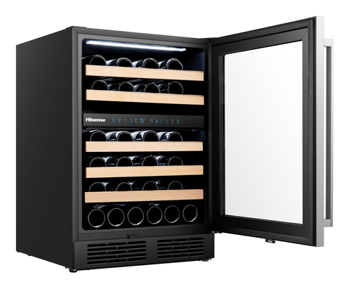 Hisense RW17W4NWG0 wine cooler Compressor wine cooler Built-in Stainless steel 46 bottle(s) – image 5