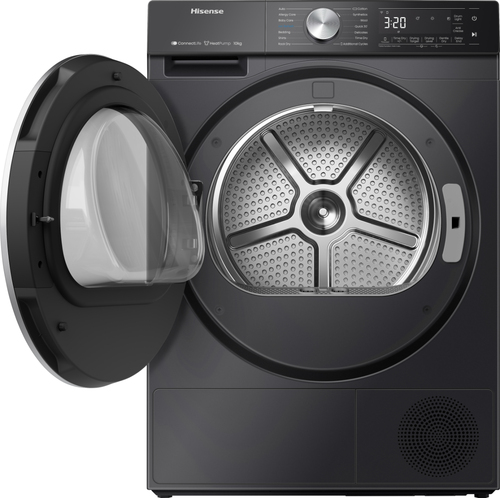 Hisense DH5S102BB 10kg 5S Series Heat Pump Condenser Tumble Dryer - Black - image 3