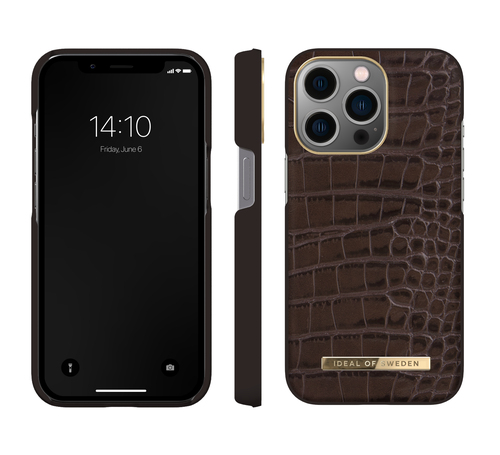 iDeal of Sweden Atelier Case iPhone 13P Deep Walnut Croco – image 2
