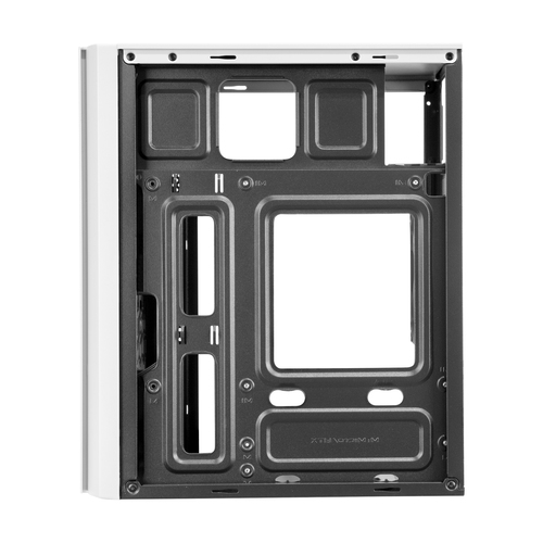 Mars Gaming MC300W Micro ATX Tempered Glass PC Case 3xFrGB Fan White – image 5