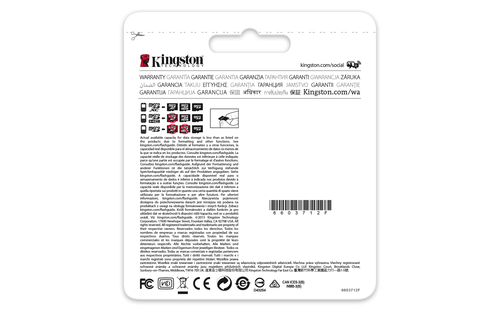 Kingston Technology SDC10G2 256 GB MicroSDXC UHS-I Class 10 – image 4