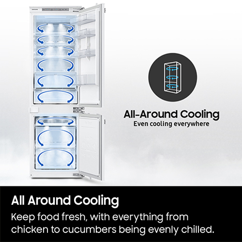 Samsung RB38C602CS9 60cm Series 5 SpaceMax Frost Free Fridge Freezer - Silver - image 7