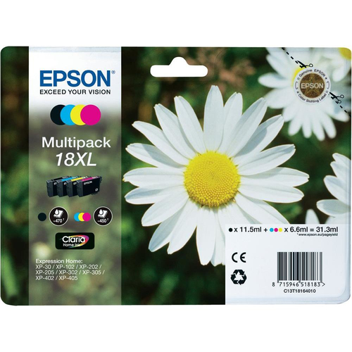 Original Epson T1816 High Capacity Ink Cartridge Multipack - image 2