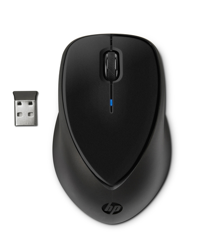 Mouse inalámbrico HP de sujeción cómoda H2L63AA - H2L63AA