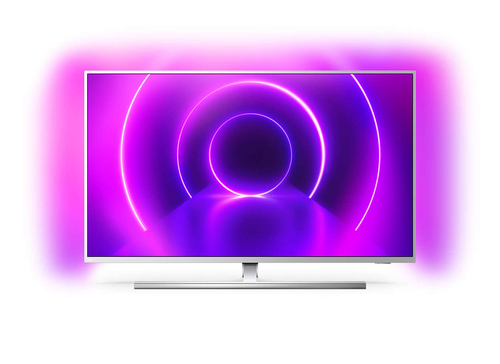 Philips 58PUS8555/12 телевизор 147,3 cm (58") 4K Ultra HD Smart TV Wi-Fi Серебристый