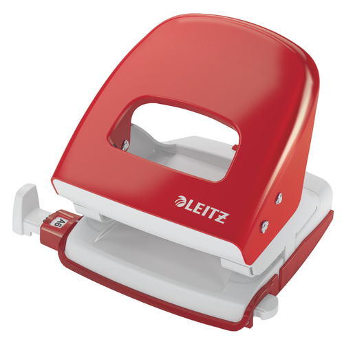 Leitz NeXXt papīra perforators 30 lapas Sarkans