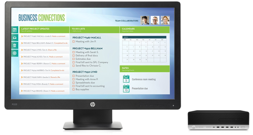 HP 800 G4 + ProDisplay P223 – image 1