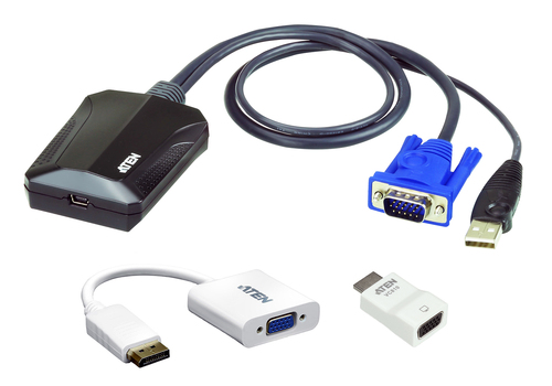 ATEN CV211CP KVM switch Black – image 1