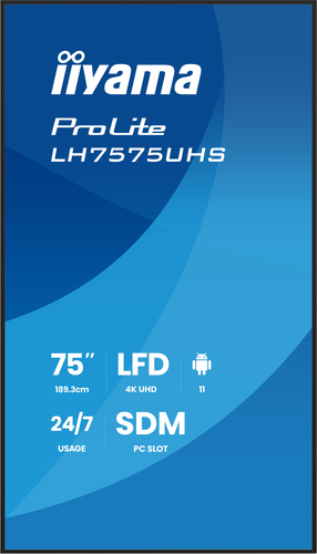 iiyama ProLite LH7575UHS-B2AG public display, afbeelding 3