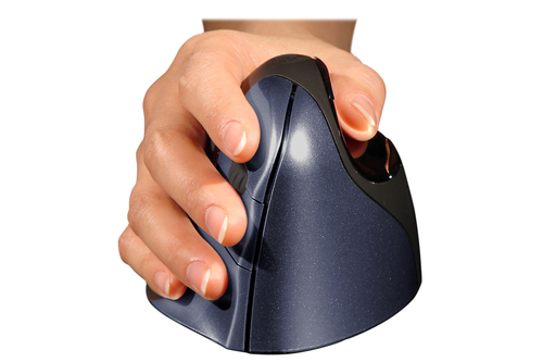 Bakker Elkhuizen BakkerElkhuizen Evoluent4 Right Hand Wireless Mouse Black BNEEVR4W - image 2