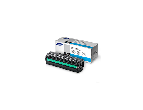 Original Samsung Clt-C506L Cyan Toner Cartridge - image 3