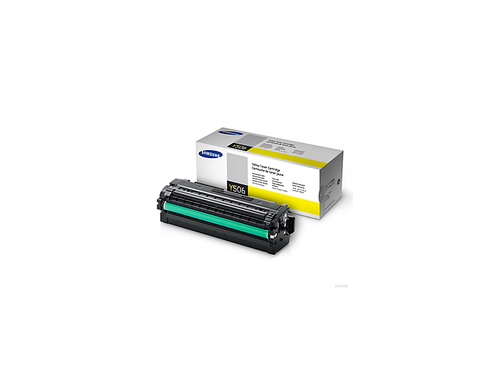 Original Samsung Clt-Y506L Yellow Toner Cartridge - image 1