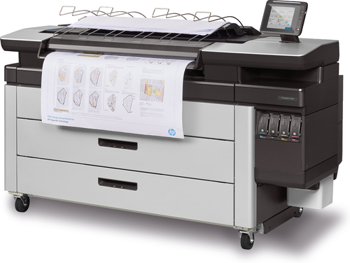 HP PageWide XL 4600 40-in Multifunction Printer with Top Stacker and 3-year Warranty – image 4