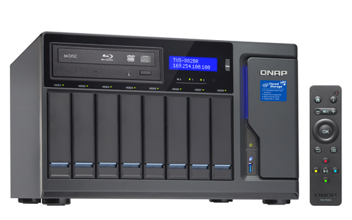 QNAP TVS-882BR-i5-16G 16TB 8x2TB Seagate IronWolf 8 Bay NAS Desktop – image 7