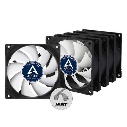 ARCTIC F8 PWM PST - 80 mm PWM PST Case Fan