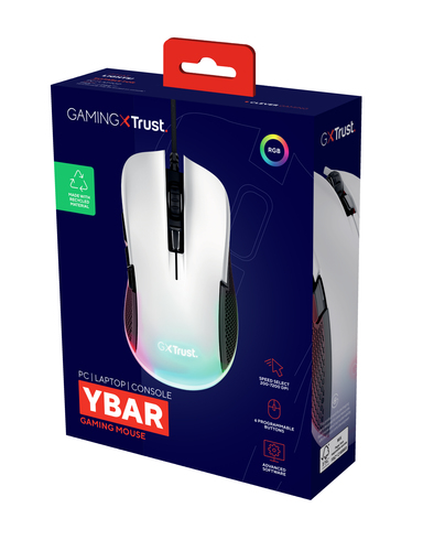Trust GXT 922 Ybar ECO gaming muis, afbeelding 6