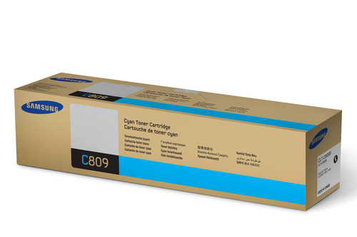 Original Samsung Clt-C809S Cyan Toner Cartridge - image 3