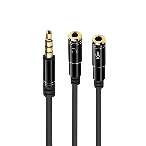Ewent Cable Audio Jack 3,5/M-2 JACK 3,5/H 0,30mt