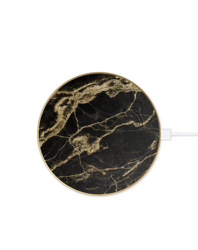 iDeal of Sweden Fashion QI Смартфон Черный, Мраморный USB Беспроводная зарядка Быстрая зарядка Для помещений