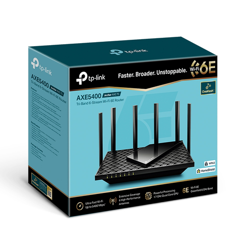 TP-Link Archer AXE75 Tri-Band Wi-Fi 6 Router - image 4