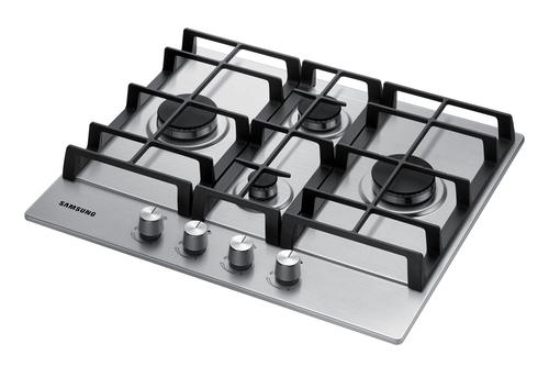 Samsung NA64H3010BS/EO hob Black, Stainless steel Built-in Gas 4 zone(s) – image 2