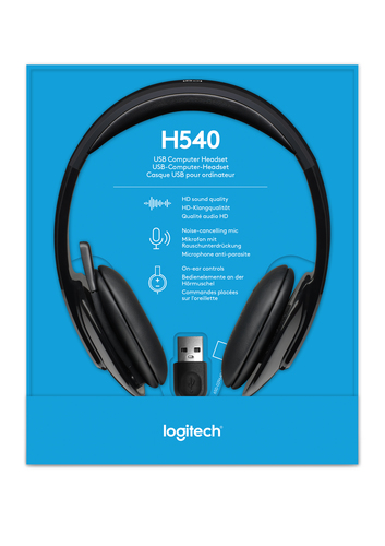 LOGITECH HEADSET H540 STEREO USB