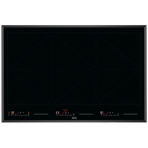 AEG IKK86683FB Черный Встроенный 80 cm Плита с зонами индукции 6 зона(ы)