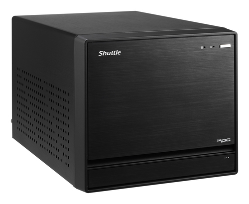 Shuttle XPC cube Barebone SH570R8 - S1200, Intel H570, 1x PCIe X16, 1x PCIe X4, 2x LAN,1x HDMI, 2x DP