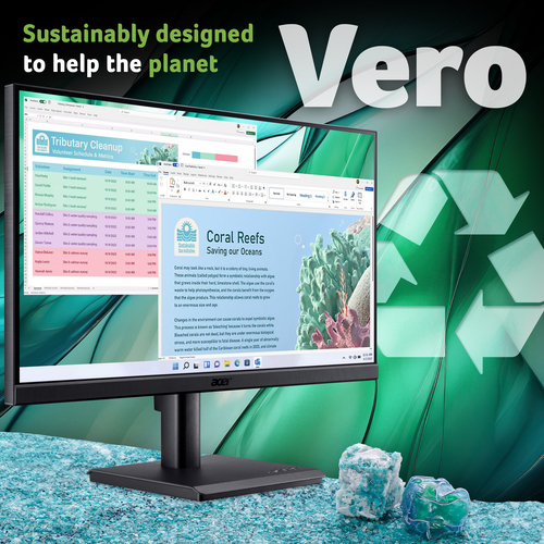 Acer V227QJ0BI 21.45W ZERO FRAME MON – image 2