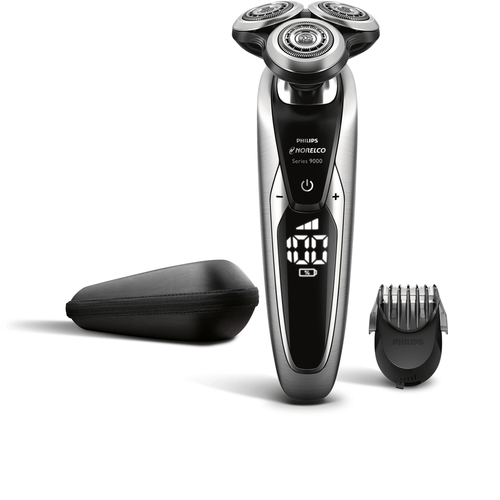 Philips S9733/90 men's shaver Rotation shaver Trimmer Black, Silver – image 2
