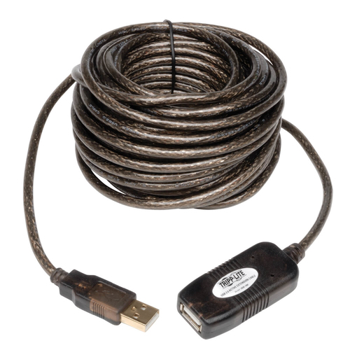 U026-10M CABLE DE EXTENSION USB 20  REPETIDOR ACTIVO A M/H 10M 