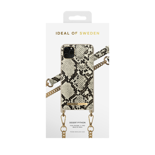 iDeal of Sweden Atelier Necklace Case iPhone 11PM/XSM Desert Python – image 2