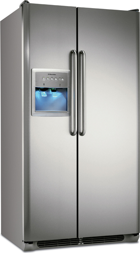 Electrolux ERL6297XS1 side-by-side refrigerator Freestanding Silver