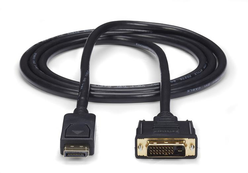 StarTech.com Cable DisplayPort a DVI de 1,8m - Video de 1080p - Cable Adaptador DisplayPort a DVI - Conversor Pasivo de Vídeo DP a DVI-D - Reemplazo de DP2DVIMM6