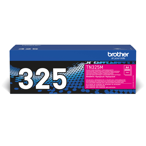 Original Brother TN325M Magenta Toner Cartridge - image 1