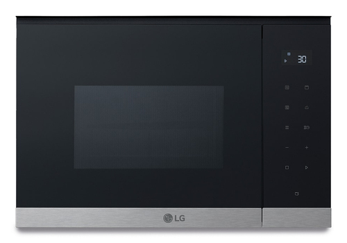 LG MG7Z2593D микроволновая печь Черный, Нержавеющая сталь Микроволновая печь с грилем Встроенный 25 L 900 W