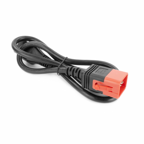 POWERCORD C19L-C20DL BK 2.0M. 1 stk, afbeelding 2