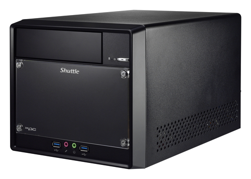 Shuttle SH110R4 PC/workstation barebone Desktop Black Intel® H110 – image 2