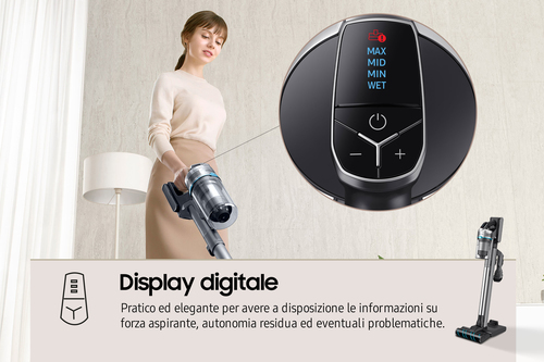 Samsung VS20R9074T2 2-in-1 stick vacuum Battery Dry Bagless – image 8