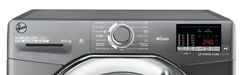 Hoover H-WASH 300 LITE H3DS4965DACGE-80 washer dryer Freestanding Front-load Anthracite – image 2
