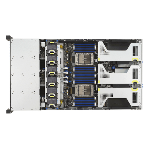 ASUS RS720-E12-RS24G Rack (2U) Zwart, Zilver, afbeelding 9
